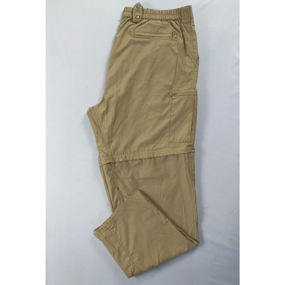 Exofficio Vintage Pleated Relaxed Fit Convertible Cargo Hiking Pants. Men's XL
